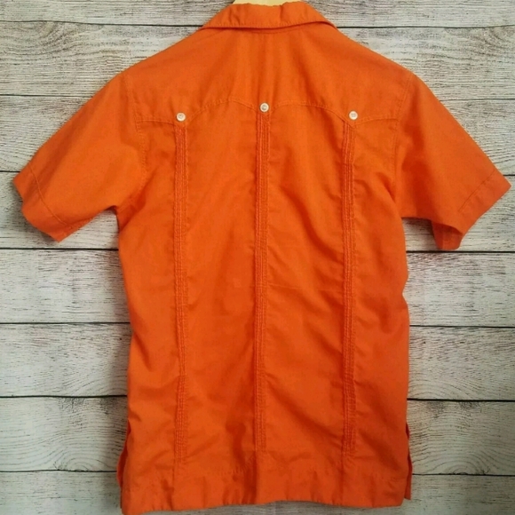 Vinatge La Aguja Men's Casual Button Front Shirt  - Picture 2 of 4